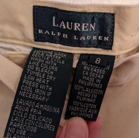 Lauren Ralph Lauren pastel yellow shorts - Picture 3 of 7